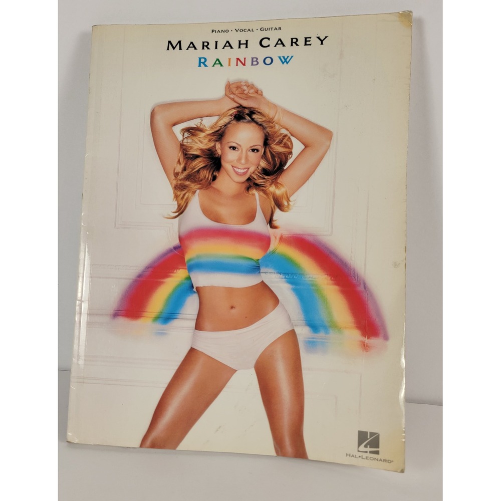 Mariah Carey Rainbow Sheet Music Piano Vocal Guitar Songbook Hal Leonard 1999